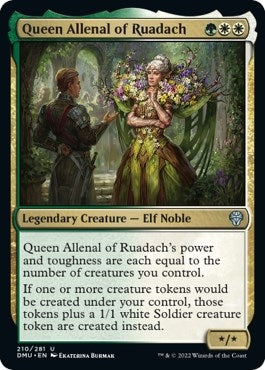 Image for Queen Allenal of Ruadach (210) - Magic: The Gathering