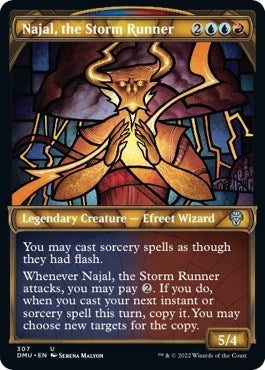 Image for Najal, the Storm Runner (Showcase) (307) - Magic: The Gathering