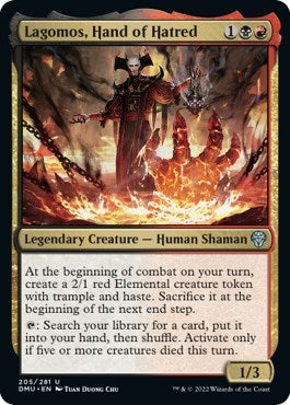 Image for Lagomos, Hand of Hatred (205) - Magic: The Gathering