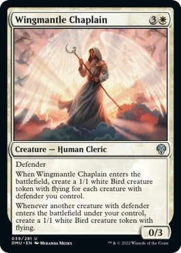 Image for Wingmantle Chaplain (39) - Magic: The Gathering