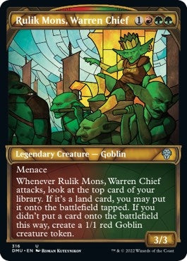 Image for Rulik Mons, Warren Chief (Showcase) (316) - Magic: The Gathering
