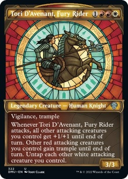 Image for Tori D'Avenant, Fury Rider (Showcase) (322) - Magic: The Gathering