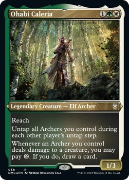 Image for Ohabi Caleria (Foil Etched) (58) - Magic: The Gathering