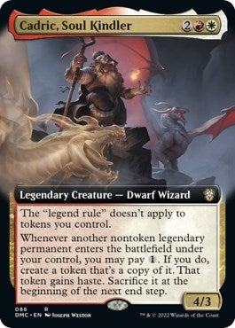 Image for Cadric, Soul Kindler (Extended Art) (86) - Magic: The Gathering