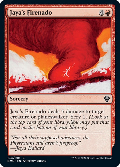 Image for Jaya's Firenado (134) - Magic: The Gathering