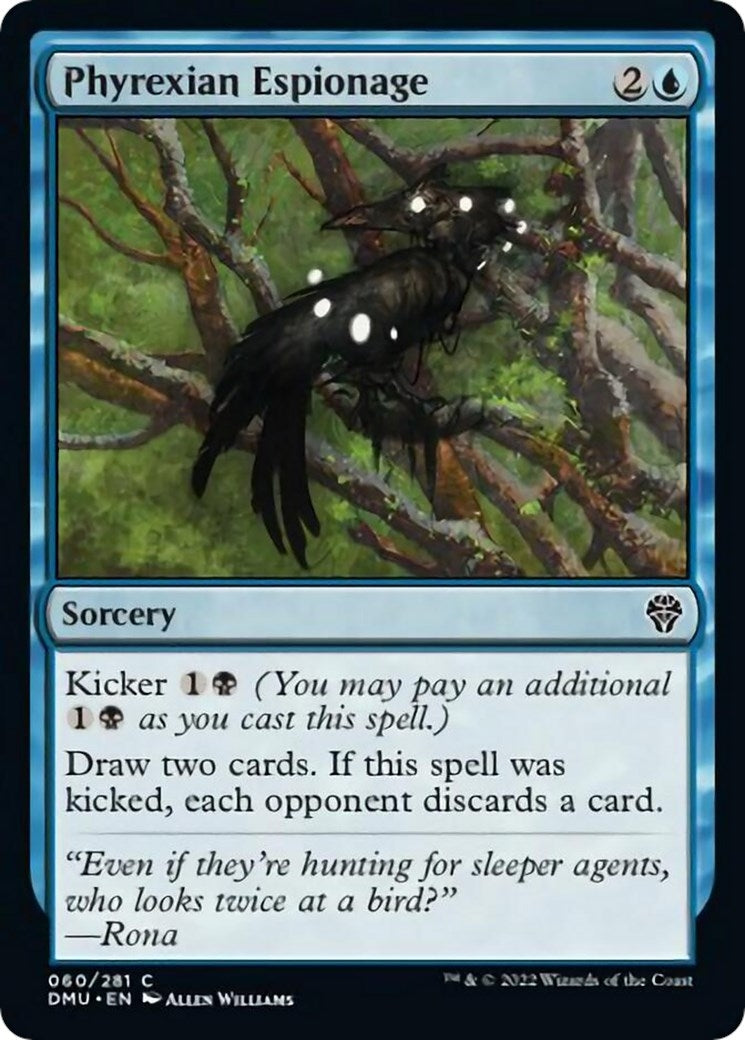 Image for Phyrexian Espionage (60) - Magic: The Gathering