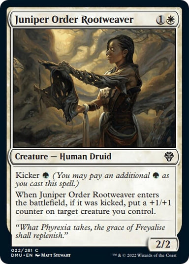 Image for Juniper Order Rootweaver (22) - Magic: The Gathering