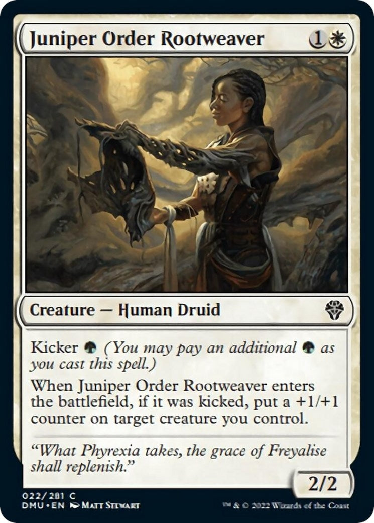 Image for Juniper Order Rootweaver (22) - Magic: The Gathering