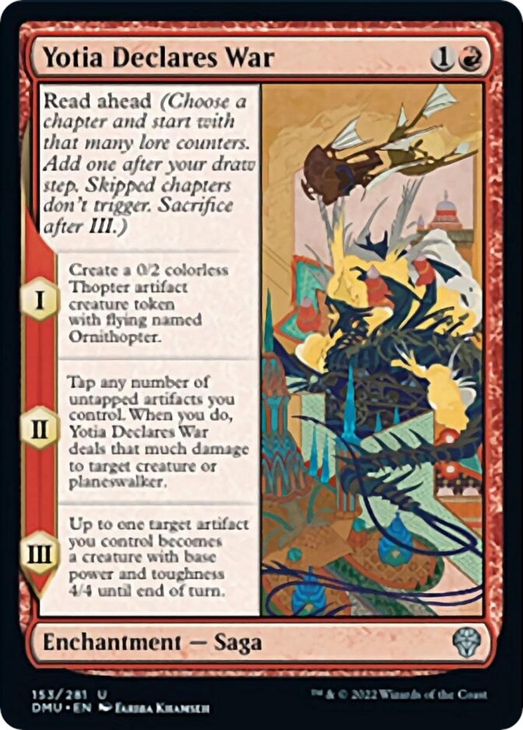 Image for Yotia Declares War (153) - Magic: The Gathering