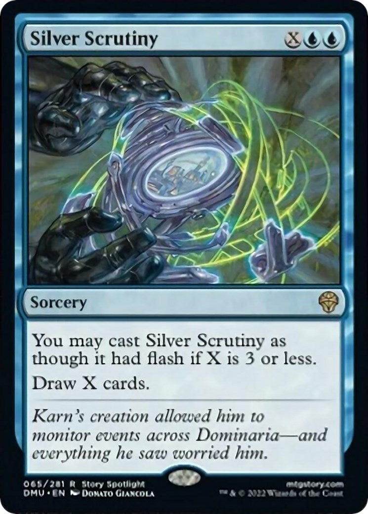 Image for Silver Scrutiny (65) - Magic: The Gathering