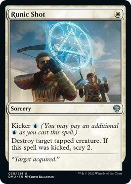 Image for Runic Shot (30) - Magic: The Gathering