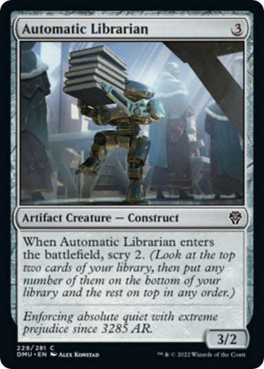 Image for Automatic Librarian (229) - Magic: The Gathering