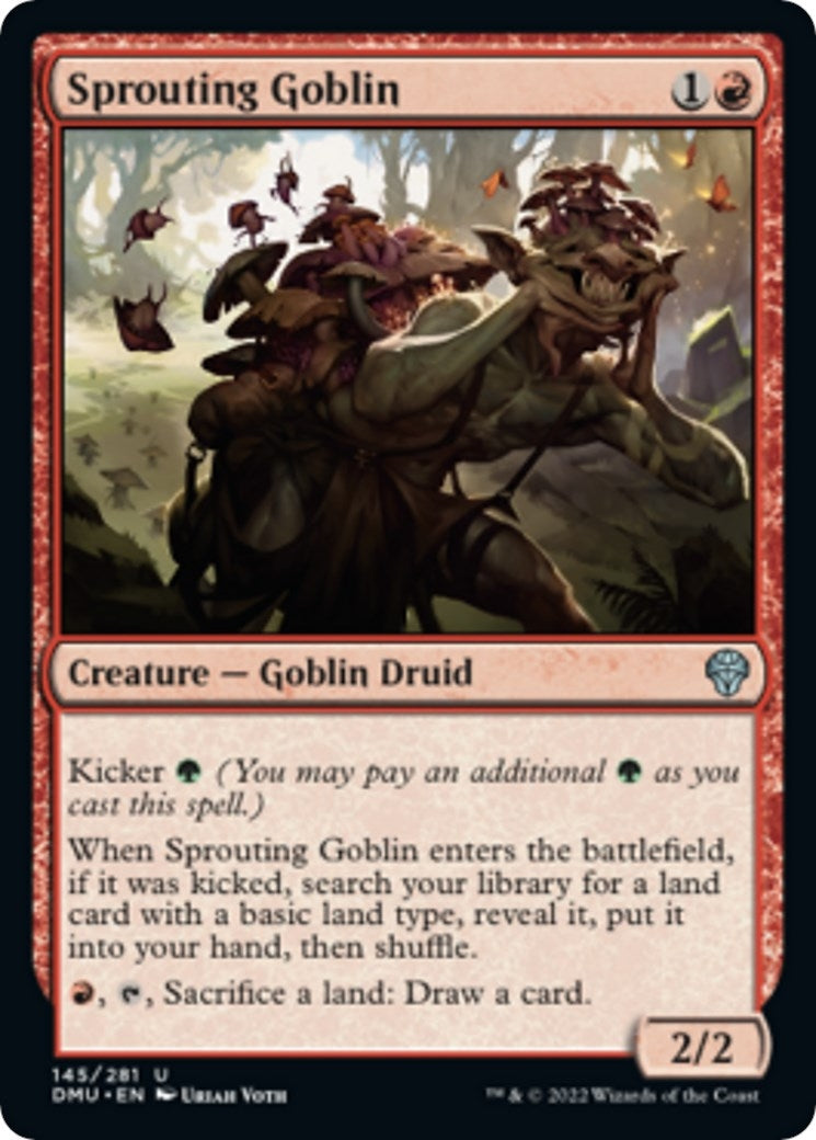 Image for Sprouting Goblin (145) - Magic: The Gathering