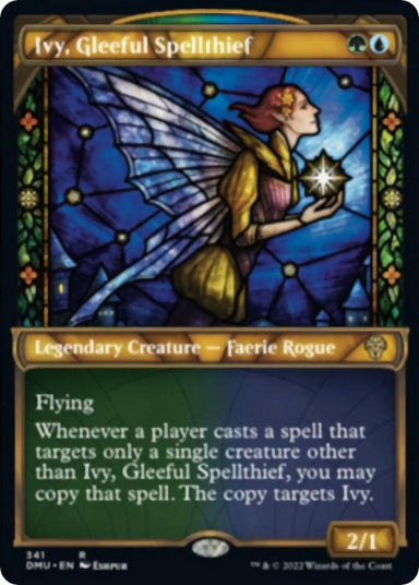 Image for Ivy, Gleeful Spellthief (Textured Foil) (341) - Magic: The Gathering