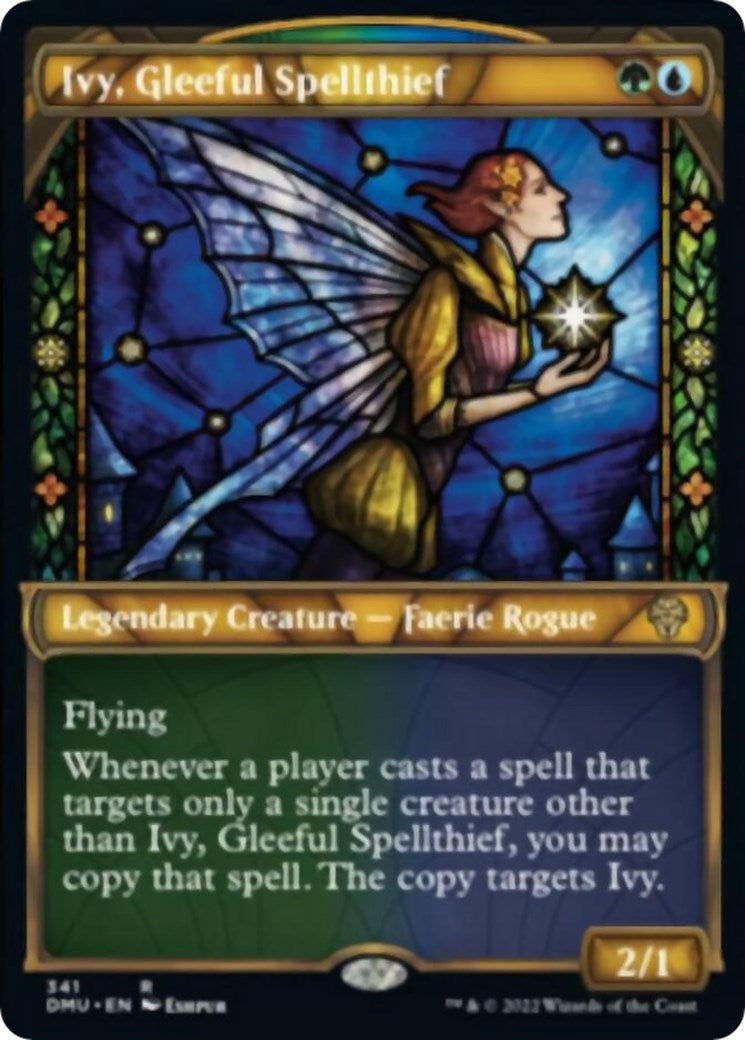 Image for Ivy, Gleeful Spellthief (Textured Foil) (341) - Magic: The Gathering