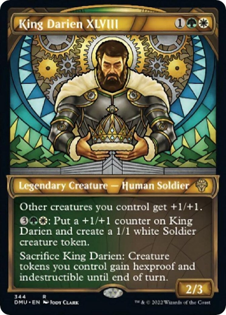 Image for King Darien XLVIII (Textured Foil) (344) - Magic: The Gathering