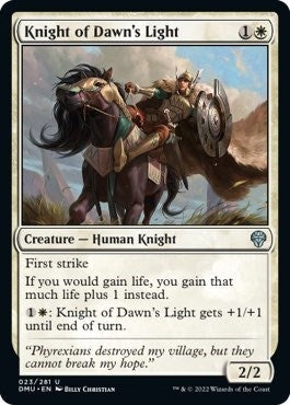 Image for Knight of Dawn's Light (23) - Magic: The Gathering