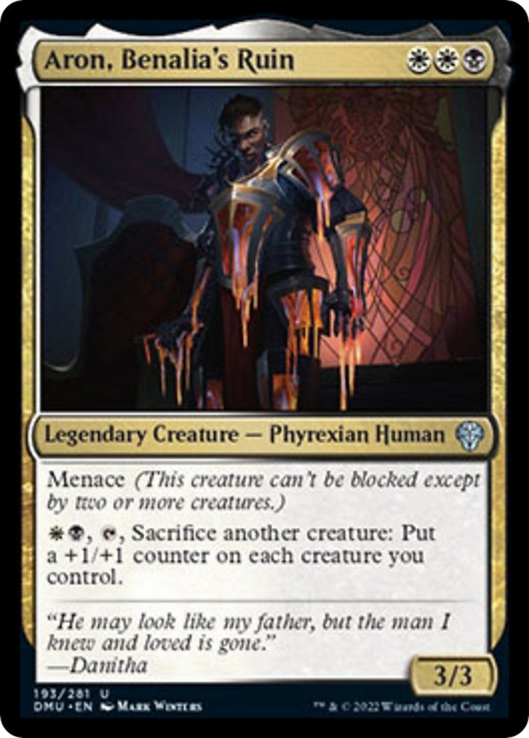 Image for Aron, Benalia's Ruin (193) - Magic: The Gathering