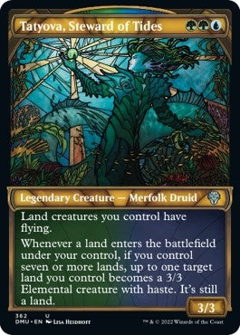 Image for Tatyova, Steward of Tides (Textured Foil) (362) - Magic: The Gathering