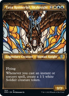 Image for Tura Kennerud, Skyknight (Textured Foil) (364) - Magic: The Gathering