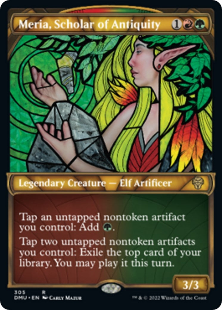 Image for Meria, Scholar of Antiquity (Showcase) (305) - Magic: The Gathering