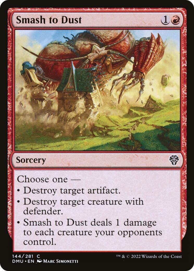 Image for Smash to Dust (144) - Magic: The Gathering