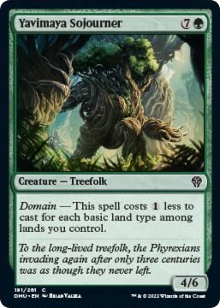 Image for Yavimaya Sojourner (191) - Magic: The Gathering