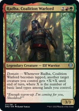 Image for Radha, Coalition Warlord (211) - Magic: The Gathering