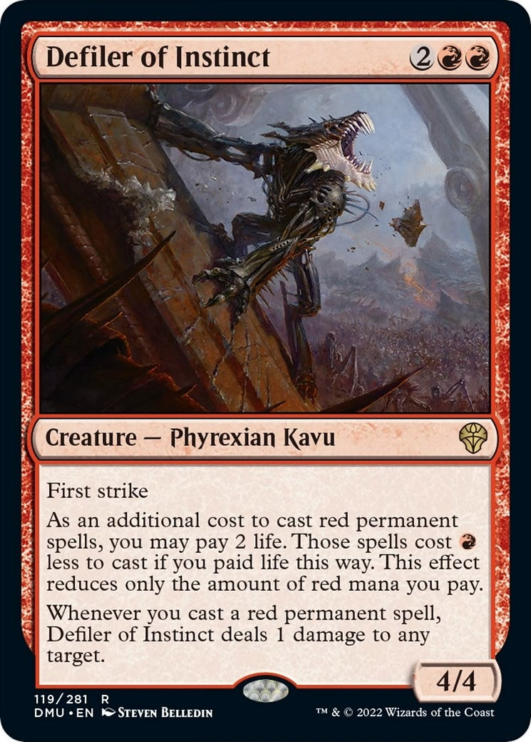 Image for Defiler of Instinct (119) - Magic: The Gathering