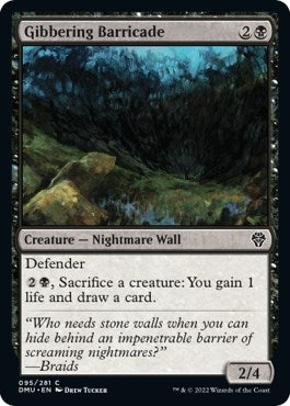 Image for Gibbering Barricade (95) - Magic: The Gathering