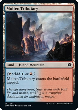 Image for Molten Tributary (251) - Magic: The Gathering