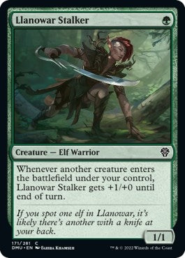 Image for Llanowar Stalker (171) - Magic: The Gathering