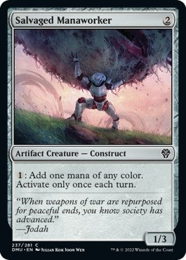 Image for Salvaged Manaworker (237) - Magic: The Gathering