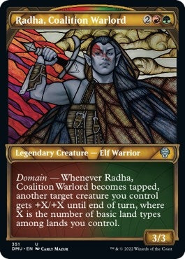 Image for Radha, Coalition Warlord (Textured Foil) (351) - Magic: The Gathering