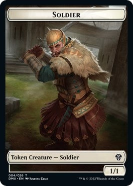 Image for Soldier Token (4) - Magic: The Gathering