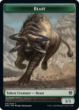 Image for Beast Token (16) - Magic: The Gathering