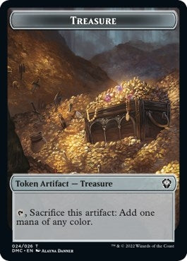 Image for Treasure Token (24) - Magic: The Gathering