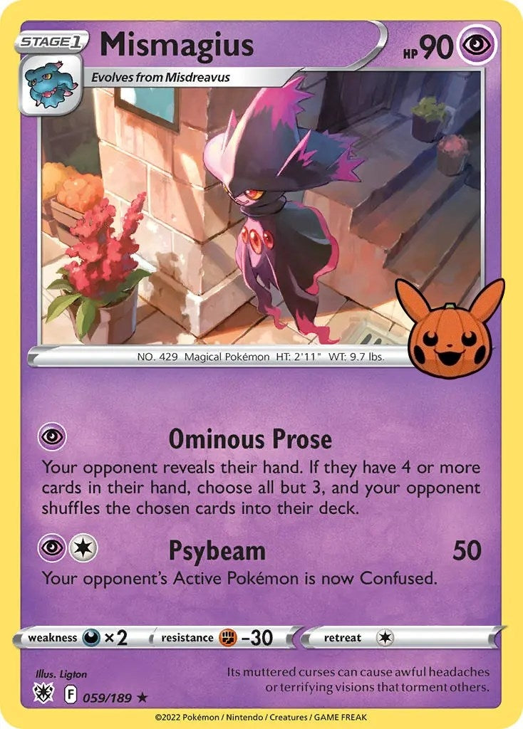 Mismagius (059/189) (Trick or Trade BOOster Bundle)