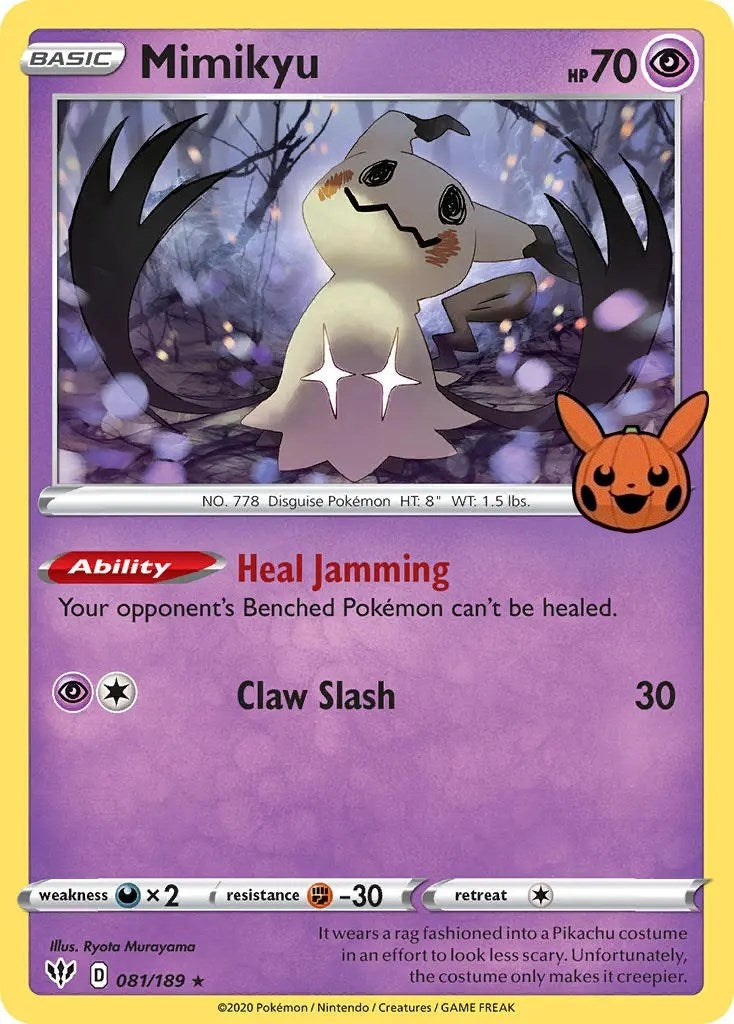 Mimikyu (081/189) (Trick or Trade BOOster Bundle)