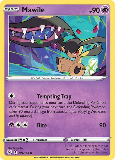 Image for Mawile (071/196) (SWSH11: Lost Origin) - Pokemon