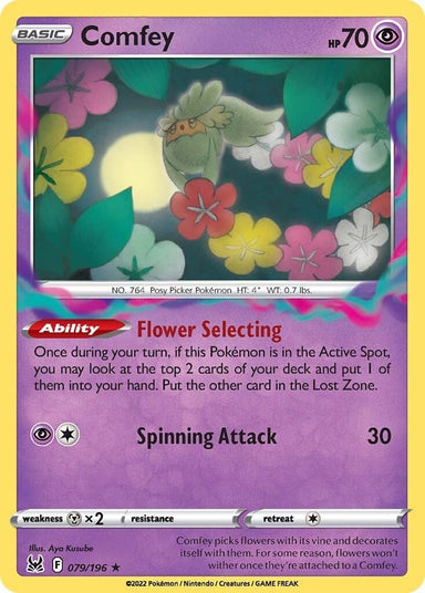 Image for Comfey (079/196) (SWSH11: Lost Origin) - Pokemon
