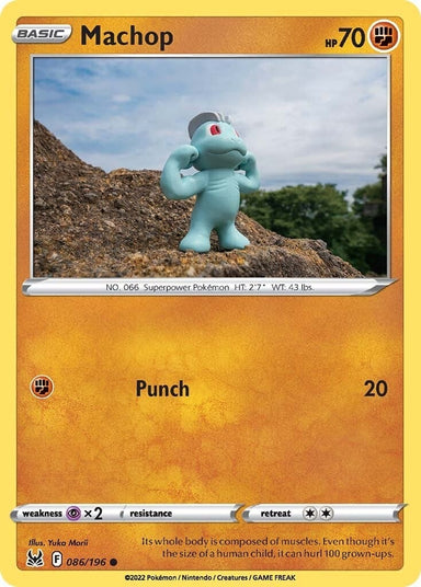 Image for Machop (086/196) (SWSH11: Lost Origin) - Pokemon