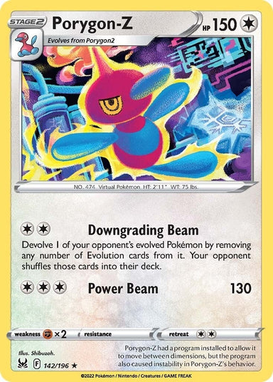Image for Porygon-Z (142/196) (SWSH11: Lost Origin) - Pokemon