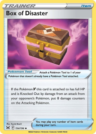 Image for Box of Disaster (154/196) (SWSH11) - Pokemon
