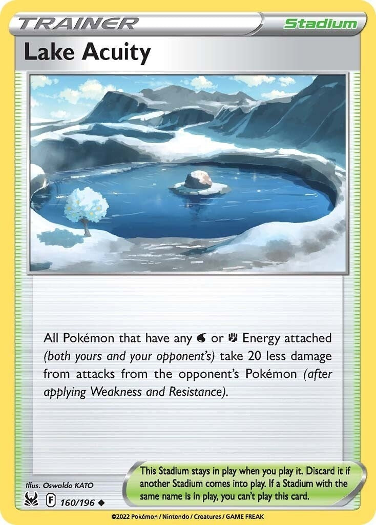 Image for Lake Acuity (160/196) (SWSH11: Lost Origin) - Pokemon