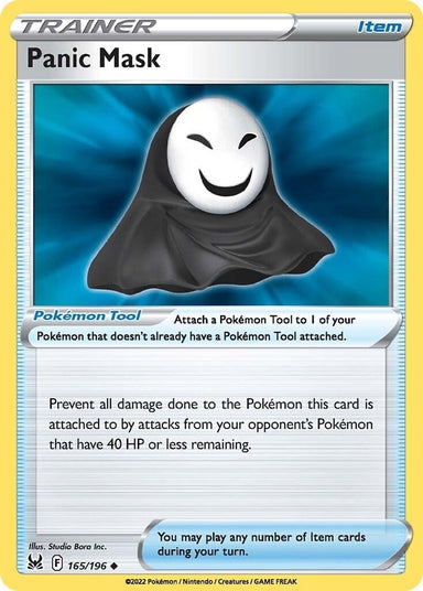 Image for Panic Mask (165/196) (SWSH11: Lost Origin) - Pokemon