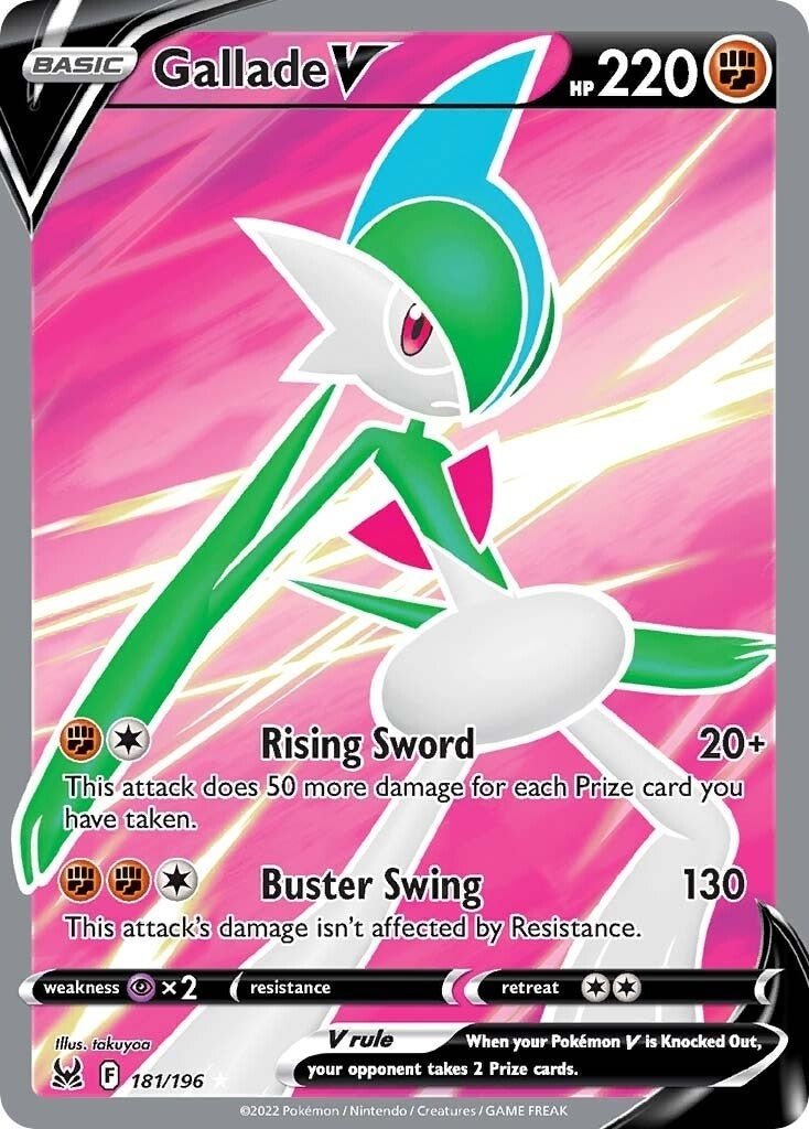 Image for Gallade V (Full Art) (181/196) (SWSH11: Lost Origin) - Pokemon