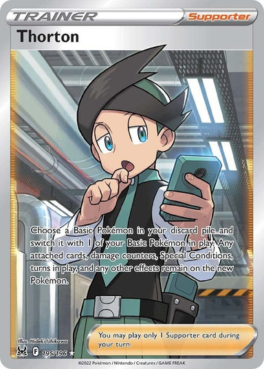 Image for Thorton (Full Art) (195/196) (SWSH11: Lost Origin) - Pokemon