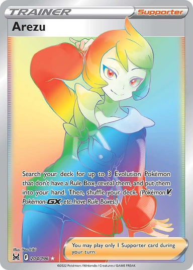 Image for Arezu (Secret) (204/196) (SWSH11: Lost Origin) - Pokemon