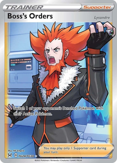 Image for Boss's Orders (TG24/TG30) (SWSH11: Lost Origin Trainer Gallery) - Pokemon